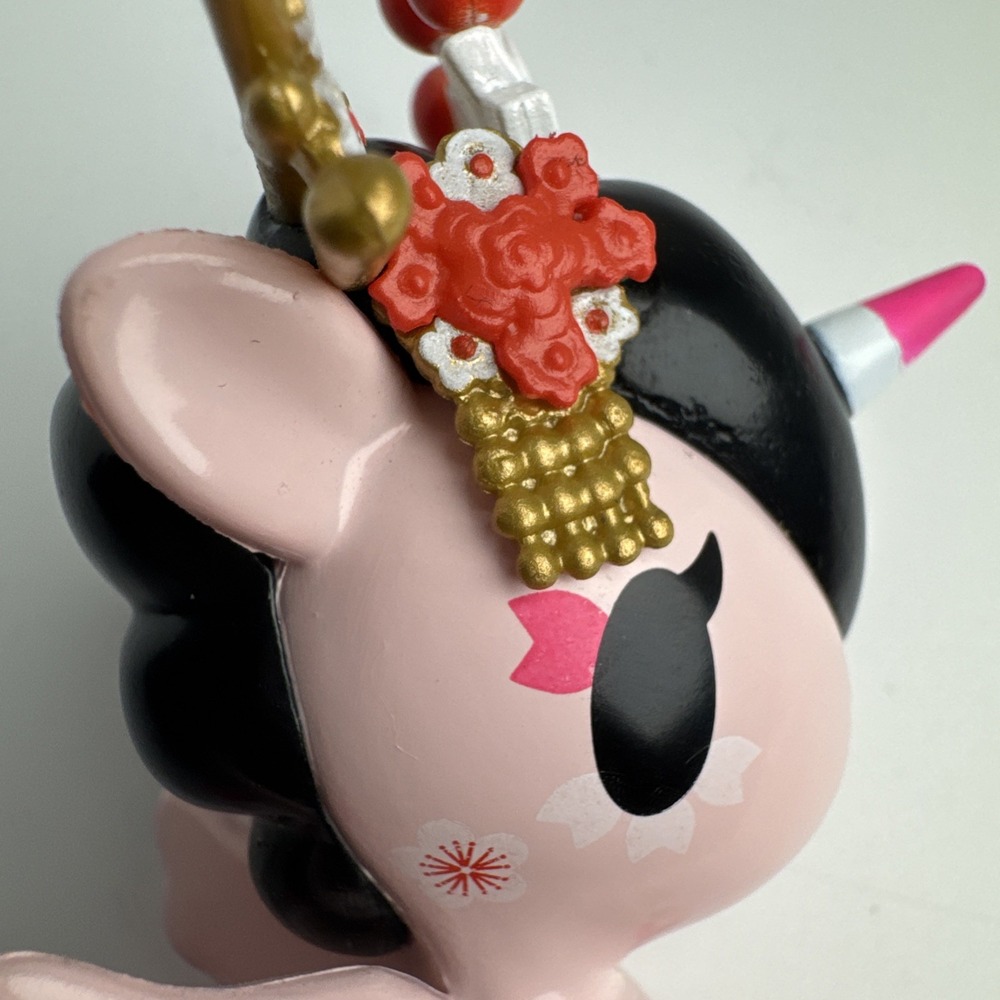Tokidoki Unicorno Cherry Blossom Series SAKURAKO Pink Vinyl Collectible Figure - Picture 11 of 14